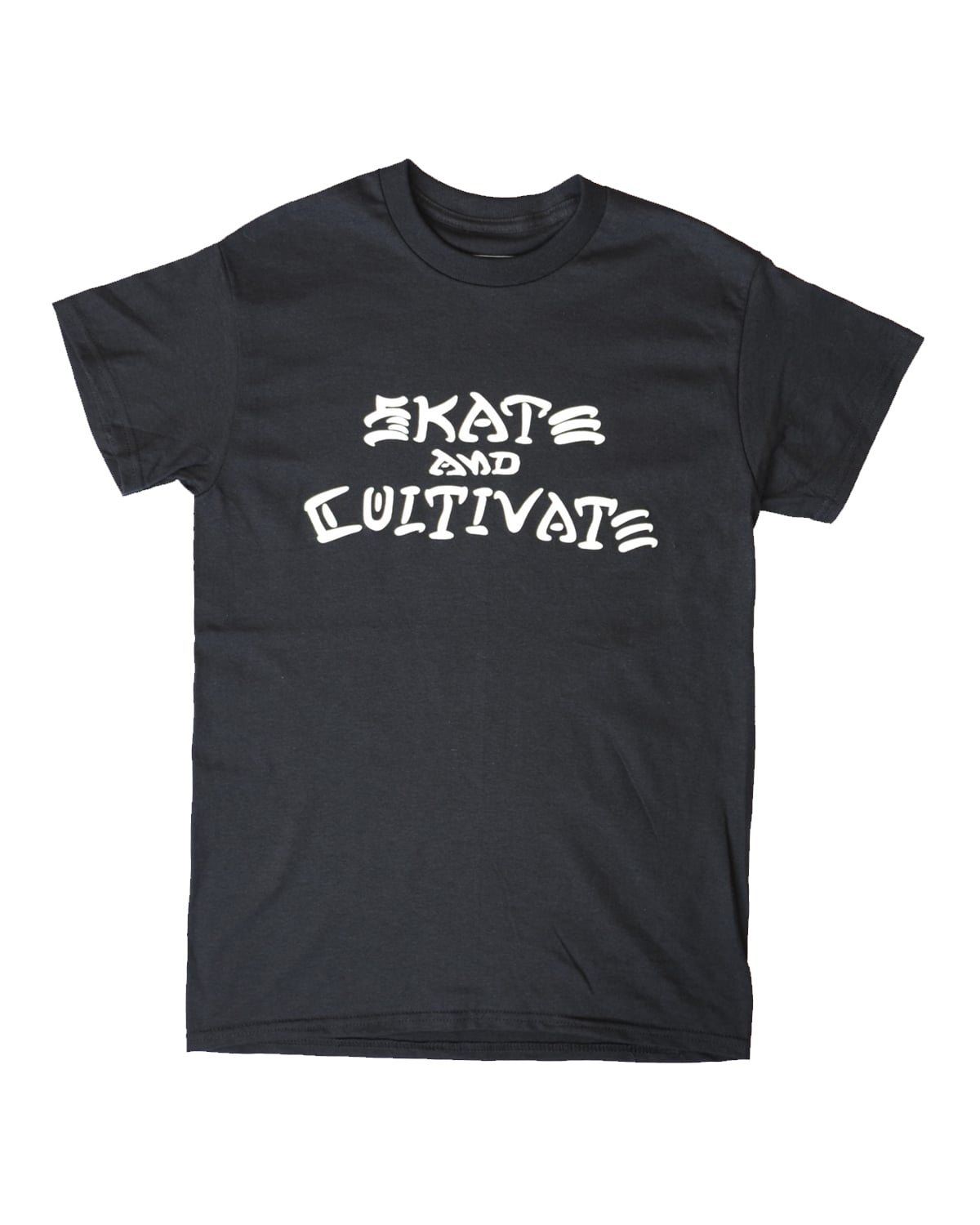 Skate and Cultivate T-Shirt-BLK